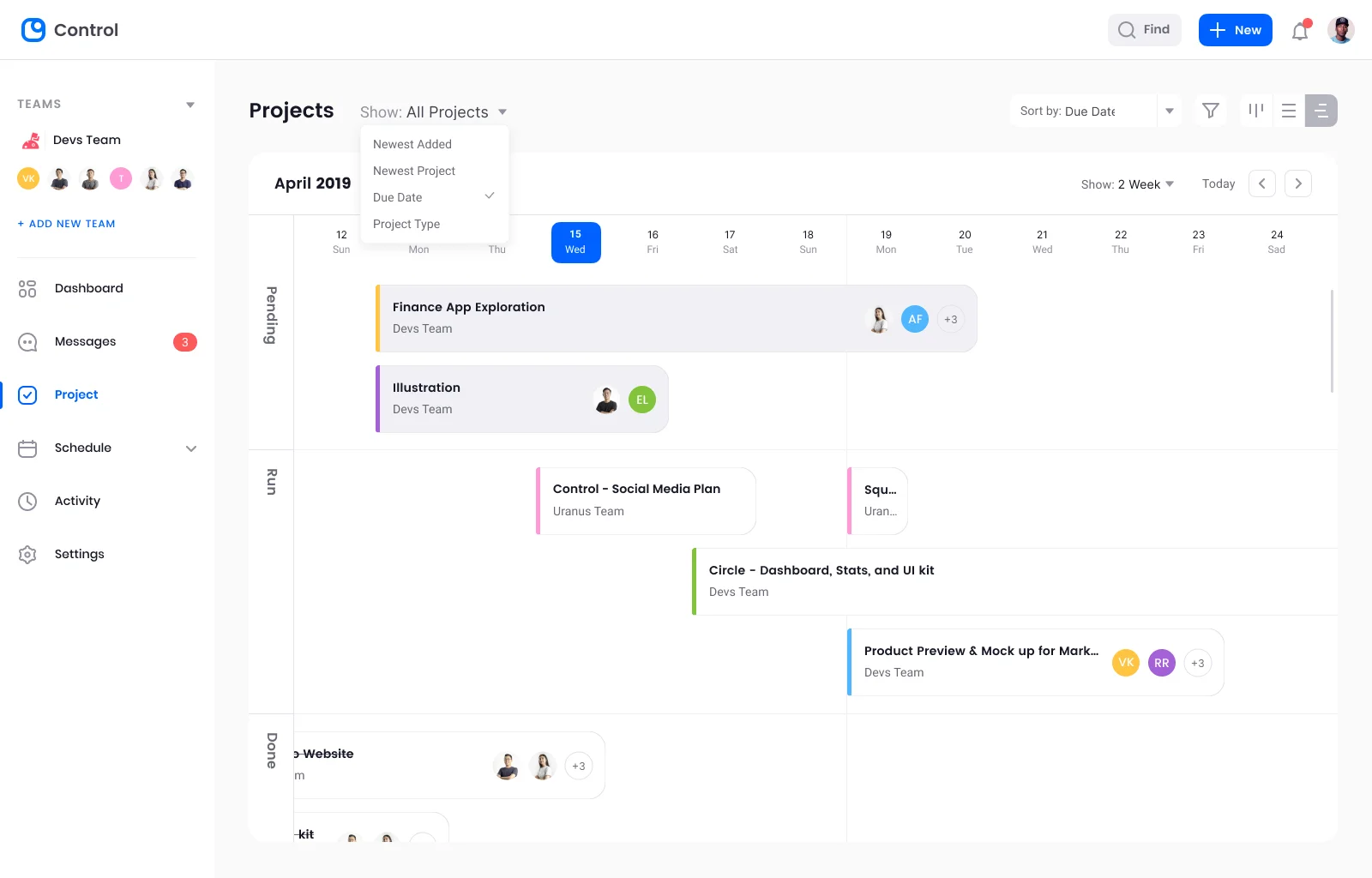 Control Saas Tool